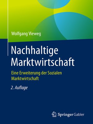 cover image of Nachhaltige Marktwirtschaft
